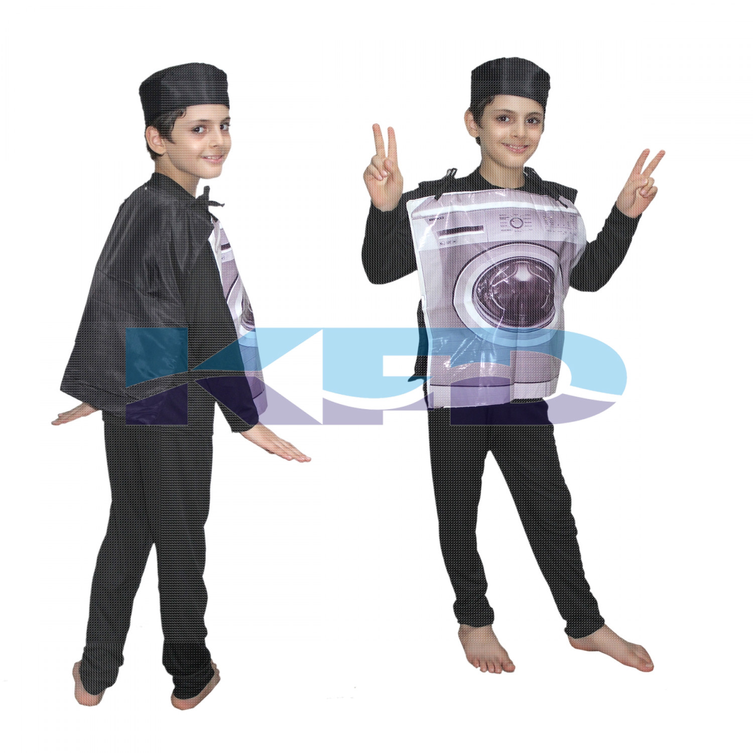 Washing Machine Object Costume For Kids School Annual function/Theme Party/Competition/Stage Shows Dress