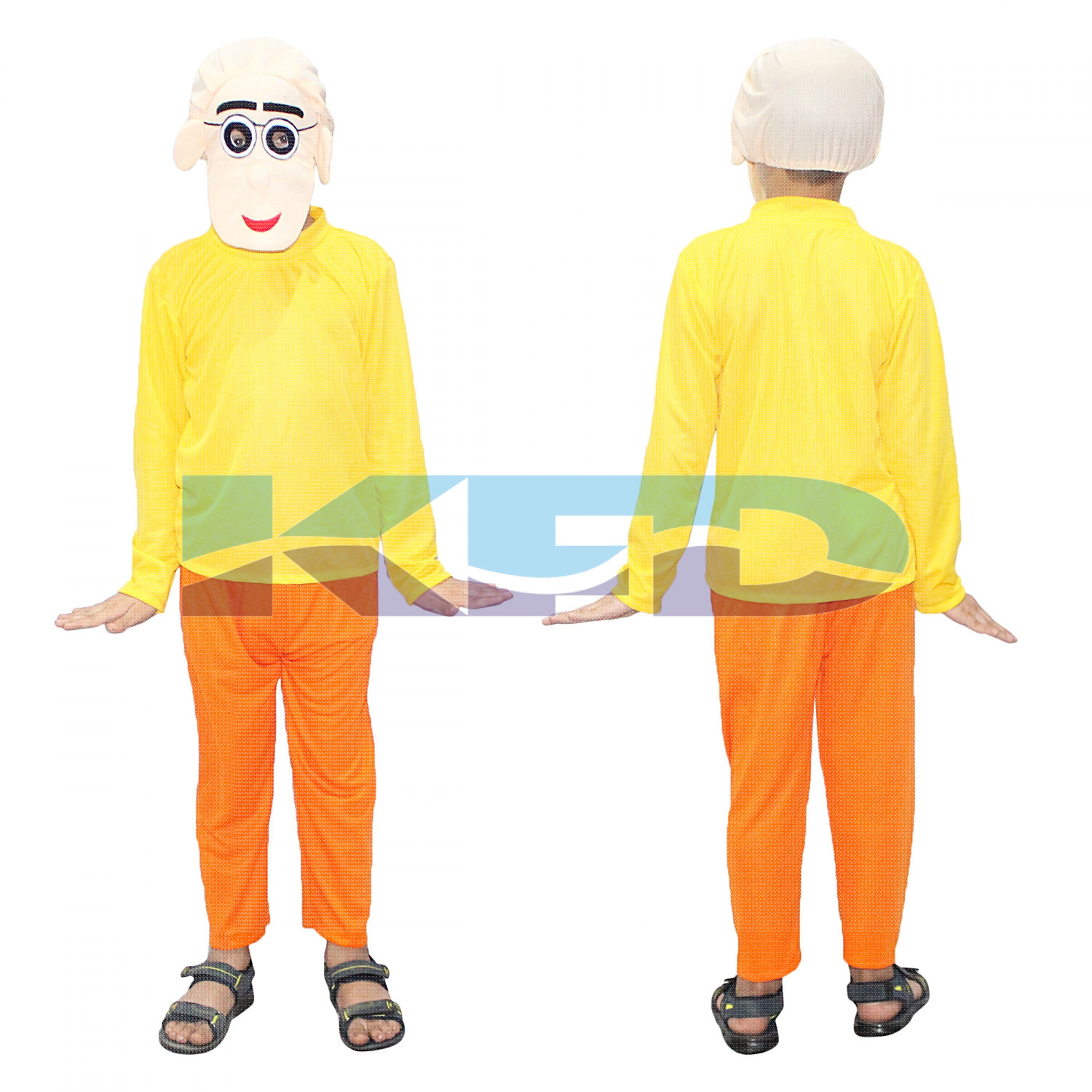 Patlu Fancy dress for kids,Cartoon Costume for Annual Function/Theme Party/Stage Shows/Competition/Birthday Party Dress