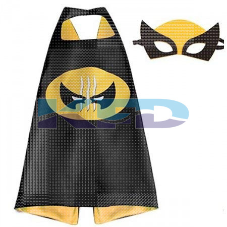 Wolverine Robe For Kids/California Costume For kids/Superhero Robe For kids/For Kids Annual function/Theme Party/Competition/Stage Shows/Birthday Party Dress