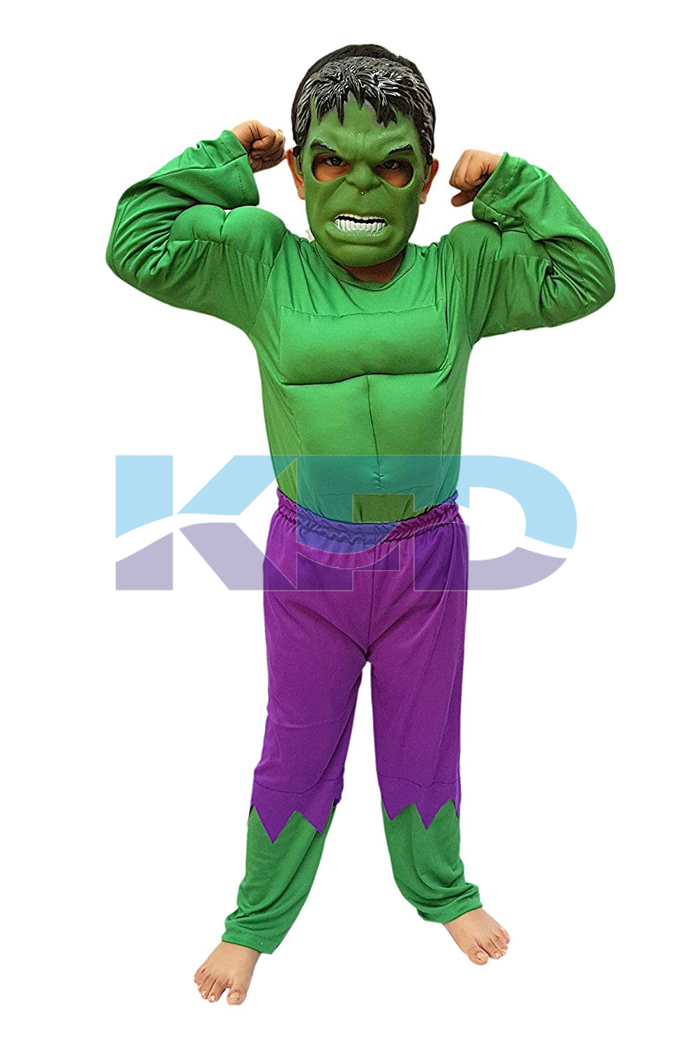 Hulk costume  3yr to4 yrs,5ys t0 6yrs & 7yrs to 8yrs
