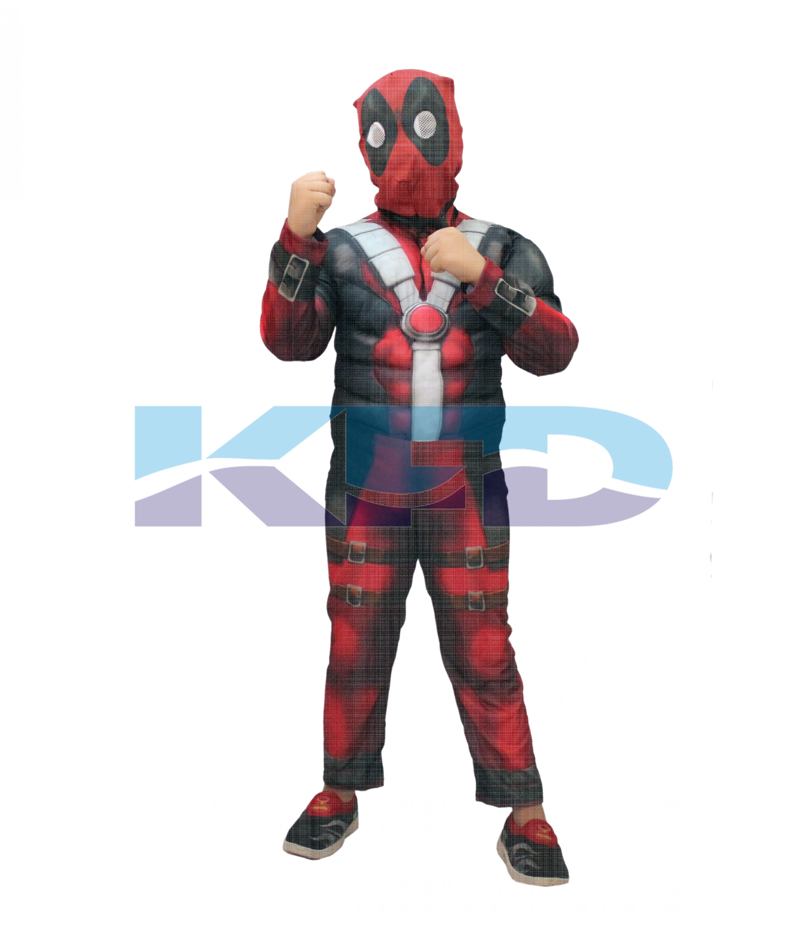 Deadpool fancy dress for kids,Cartoon/superhero Costume for School Annual function/Theme Party/Competition/Stage Shows Dress