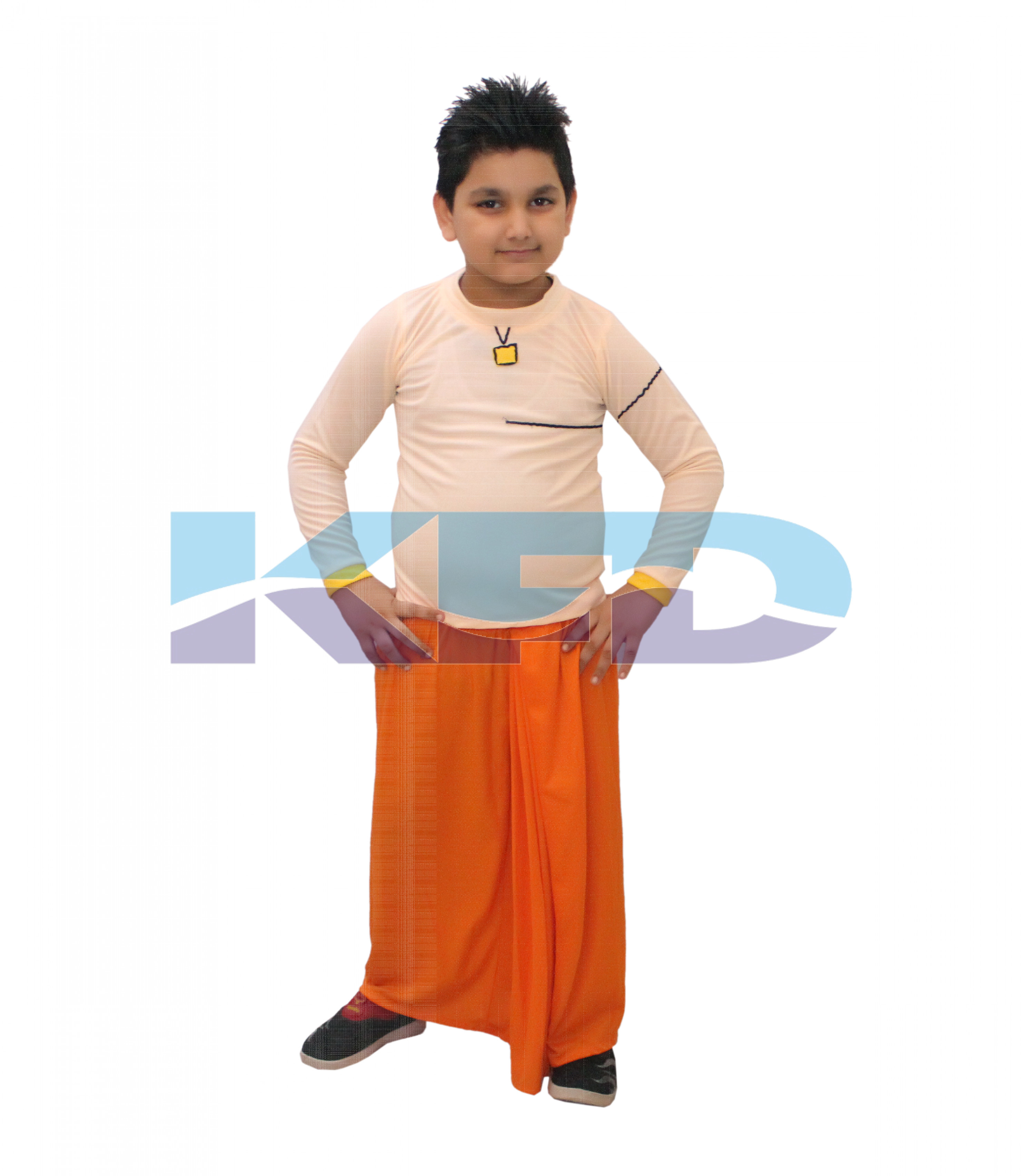 Bheem Cartoon fancy dress for kids,Cartoon/superhero Costume for School Annual function/Theme Party/Competition/Stage Shows Dress
