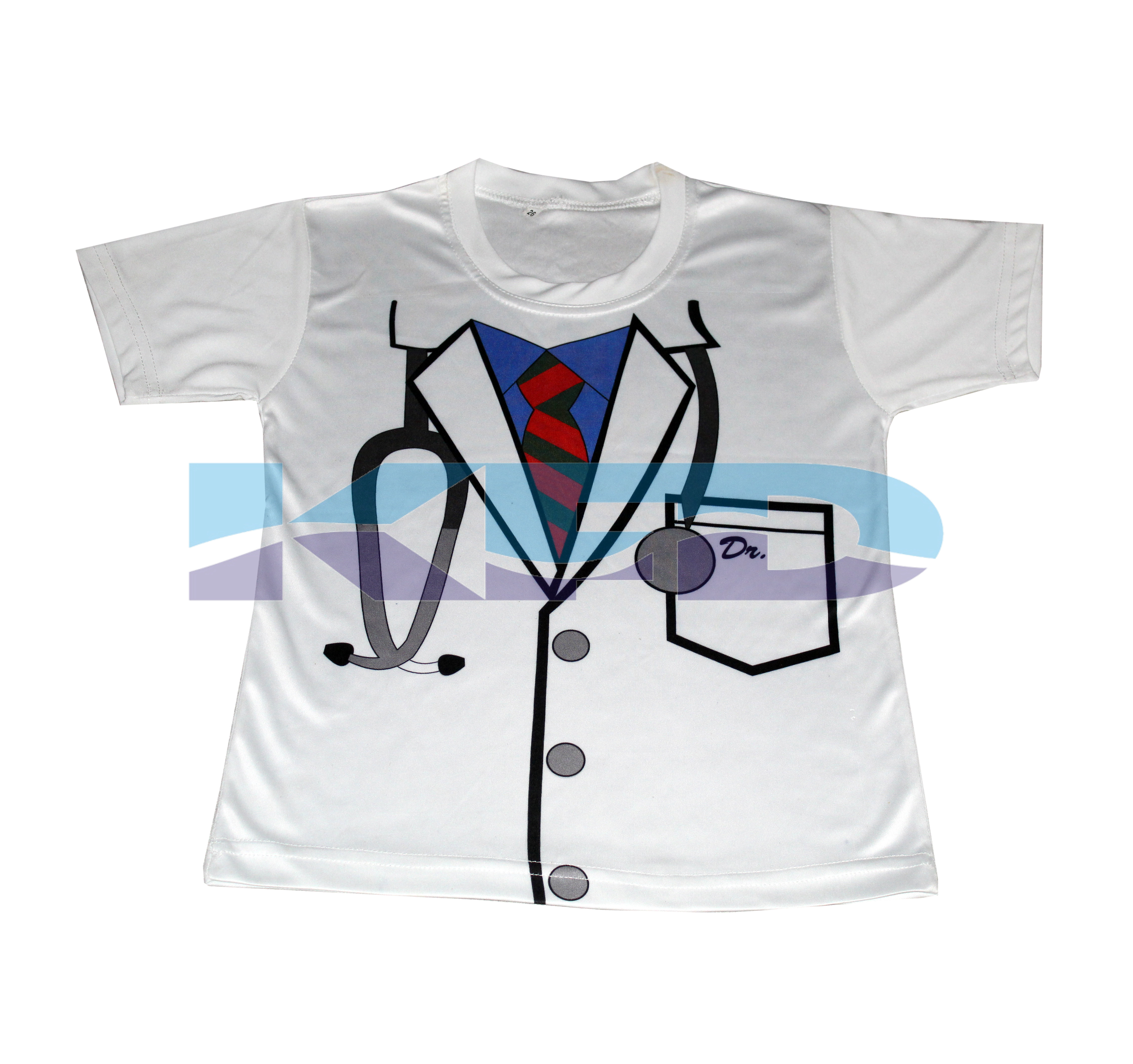  Doctor-T-Shirt fancy dress for kids,Western Costume for Annual function/Theme Party/Competition/Stage Shows/Birthday Party Dress