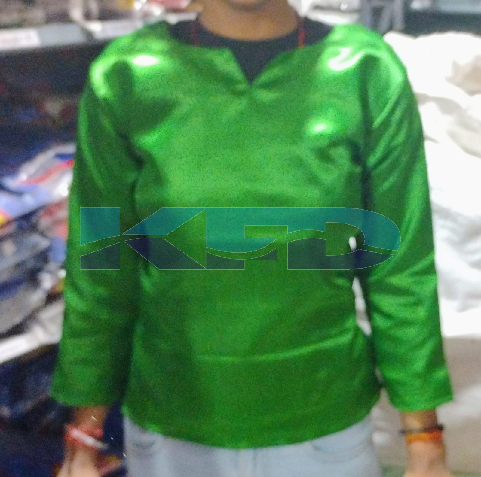 Green Top Fancy Dress For Kids,Costume For Annual Function/Theme Party/Competition/Stage Shows Dress
