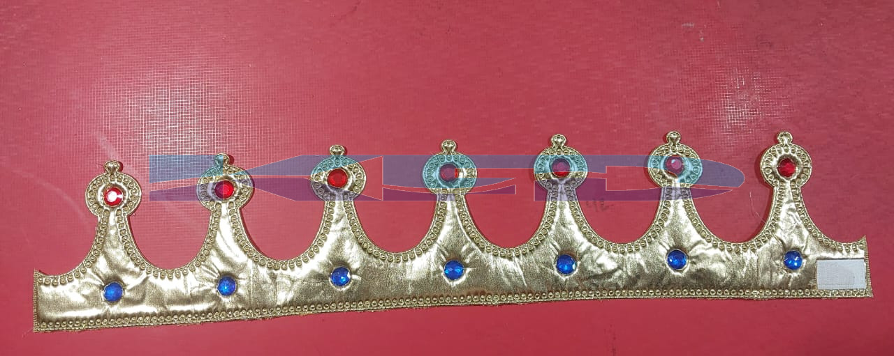 King crown  Fabric Fancy Dress for kids,Fairy Teles Characters,Story book Costume for Annual function/Theme Party/Competition/Stage Shows/Birthday Party Dress