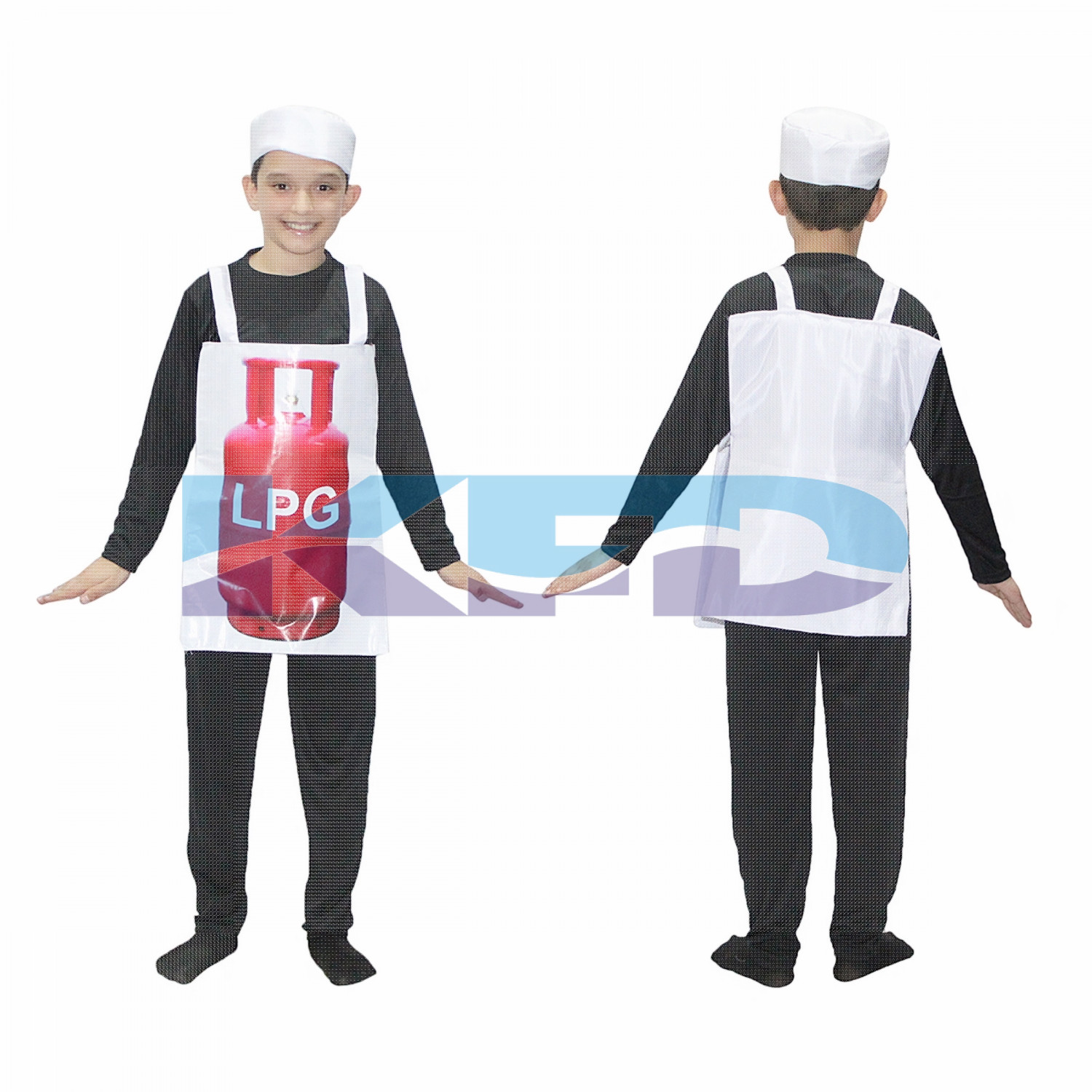 LPG Gas Cylinder Costume For Kids/Object Fancy Dress For Kids/For Kids Annual function/Theme Party/Competition/Stage Shows/Birthday Party Dress