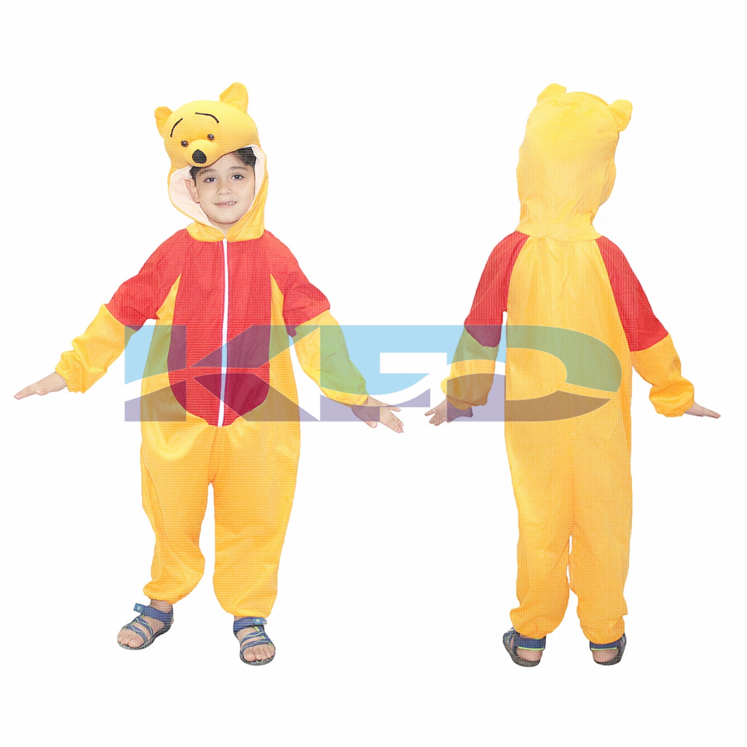 Pooh Fancy dress for kids,Diseny Cartoon Costume for Annual function/Theme Party/Stage Shows/Competition/Birthday Party Dress