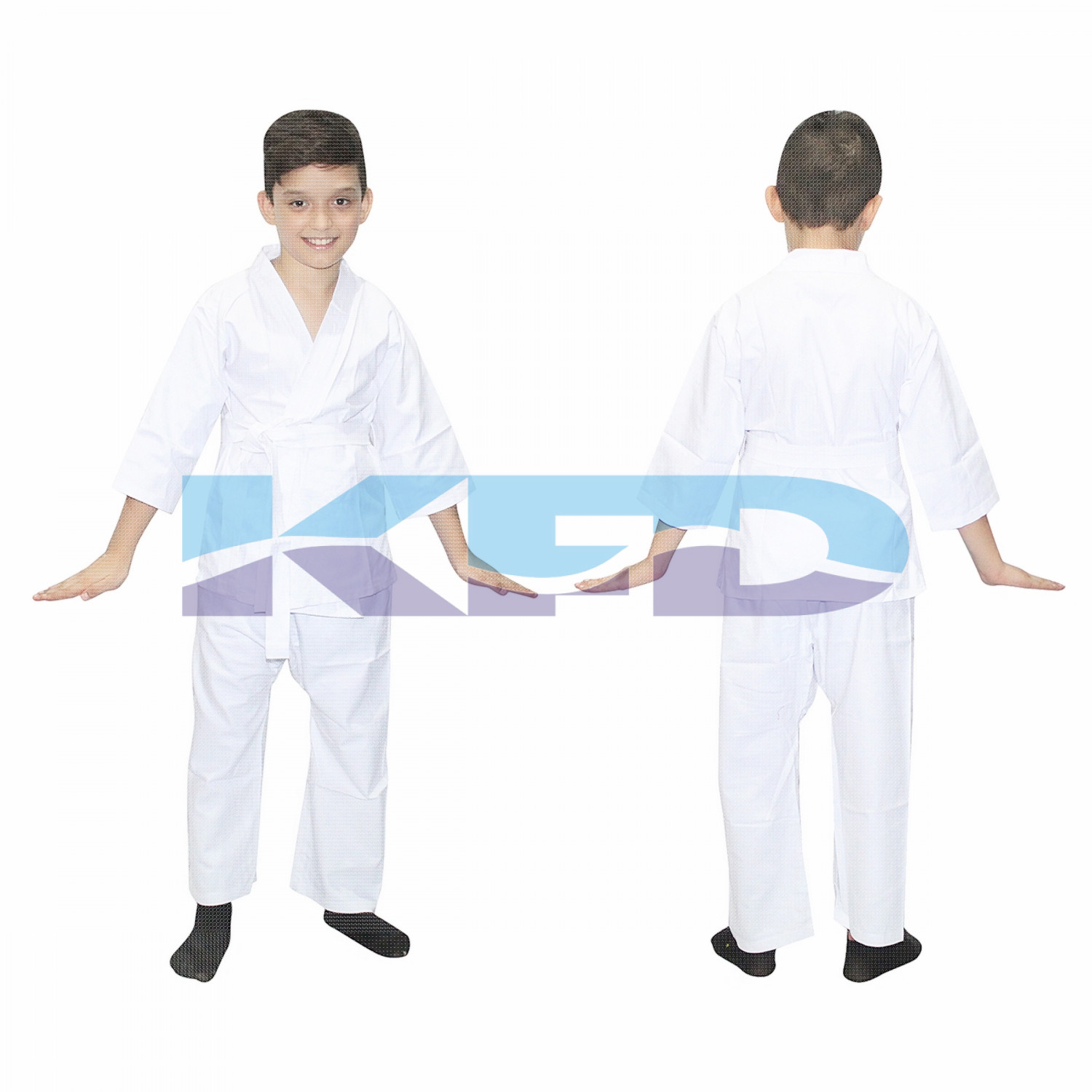 Karate fancy dress for kids,Martial Art/Fighting Costume for School Annual function/Theme Party/Competition/Stage Shows Dress
