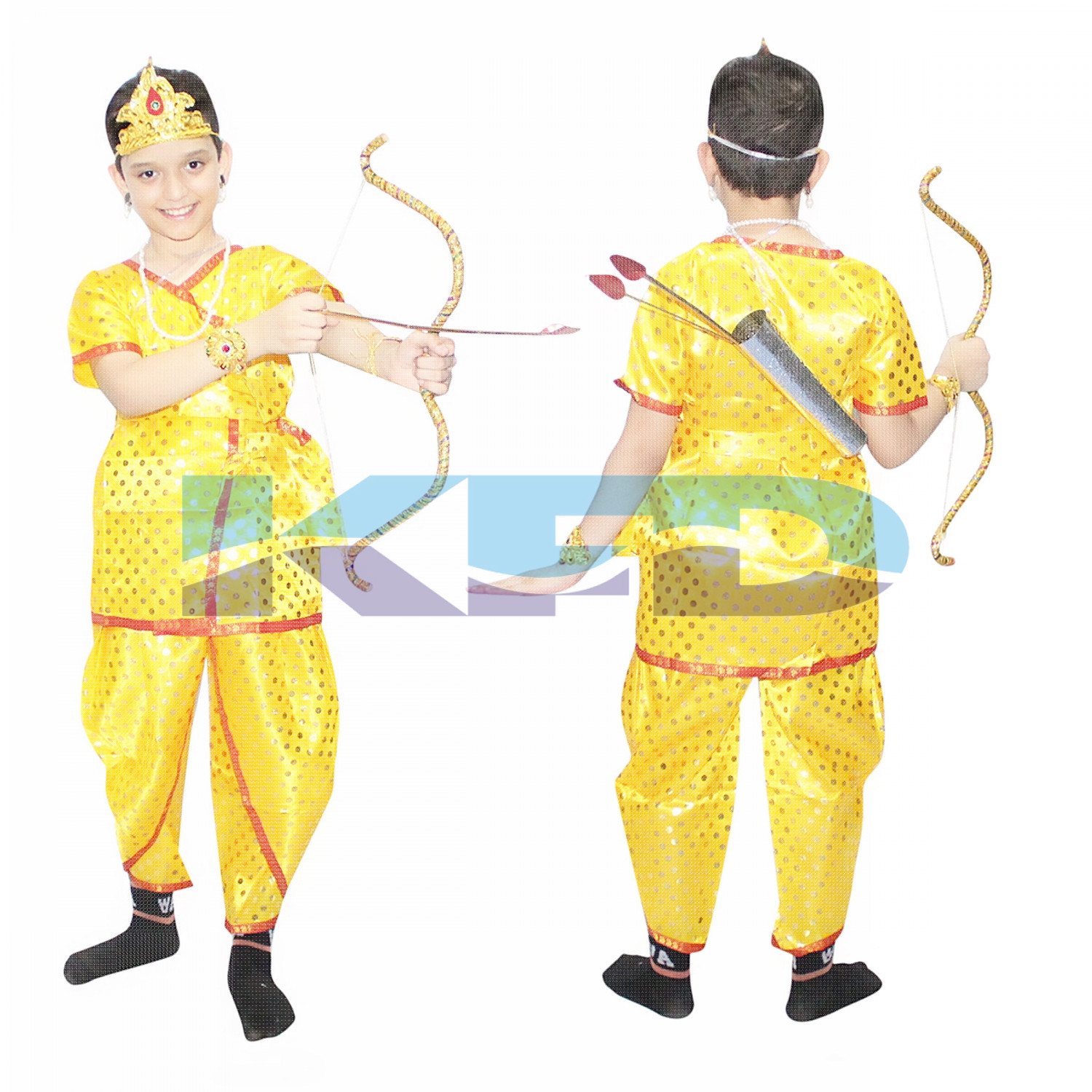 Ram Ji Dotted fancy dress for kids,Ramleela/Dussehra/Mythological Character for Annual function/Theme Party/Competition/Stage Shows Dress