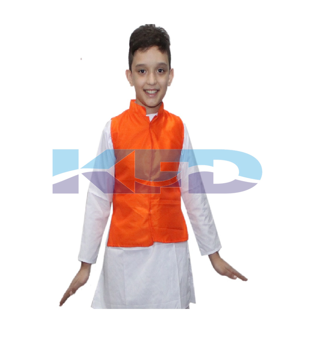Modi jacket Fancy Dress For Kids/National Hero/freedom figter Costume For Kids independence Day/Republic Day/Annual function/Theme party/Competition/Stage Shows Dress