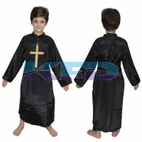 Priest fancy dress for kids,Catholic Costume for Annual function/Theme Party/Competition/Stage Shows/Birthday Party Dress