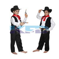 Cow Boy fancy dress for kids,Horse Riding Costume for Annual function/Theme Party/Competition/Stage Shows/Birthday Party Dress