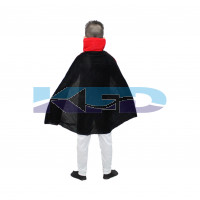 Vampire Dracula cape fancy dress for kids,Halloween Costume for Annual function/Theme Party/Competition/Stage Shows Dress
