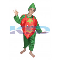 Strawberry fancy dress for kids,Fruits Costume for Annual function/Theme Party/Competition/Stage Shows Dress