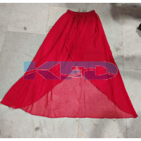Red Long Skirt Fancy Dress For Kids,Costume For Annual Function/Theme Party/Competition/Stage Shows Dress