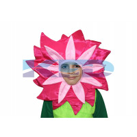 Magenta Flower Face