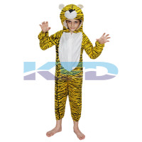 Tiger fancy dress for kids,Wild Animal Costume for Annual function/Theme party/Competition/Stage Shows/Birthday Party Dress