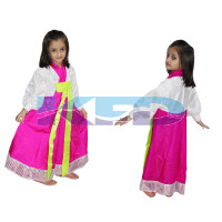 Korean Girl fancy dress for kids,International Traditional Wear for Annual function/Theme Party/Competition/Stage Shows/Birthday Party Dress