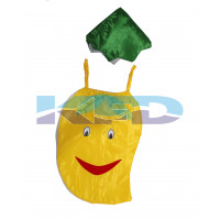  Mango Fruits Costume only cutout with Cap for Annual function/Theme Party/Competition/Stage Shows/Birthday Party Dress