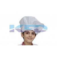 Chef Cap/Hat/Cook cap/restaurant Cap/Handcraft Toque Chef Cap/Chef Hats School Annual function/Theme Party/Competition/Stage Shows/Birthday Party Dress