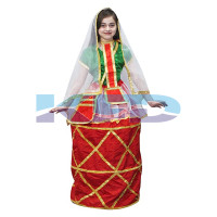 Manipuri fancy dress for kids,Indian Dance Traditional Wear for Annual function/Theme Party/Competition/Stage Shows/Birthday Party Dress