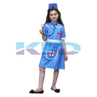 Nurse Fancy Dress For Kids,Our Helper Costume For Annual Function/Theme Party/Competition/Stage Shows Dress