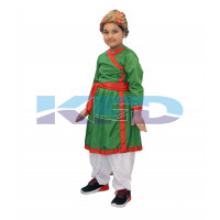 Rajasthani costume fancy dress for kids, Indian State/Dance Costume for School Annual function/Theme Party/Competition/Stage Shows Dress