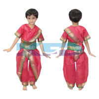 Marathi Girl fancy Dress for kids,Indian State Traditional Wear Costume for Annual function/Theme party/Competition/Stage Shows/Birthday Party Dress
