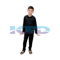 Track Suite Black Color fancy dress for kids,Costume for School Annual function/Theme Party/Competition/Stage Shows/Birthday Party Dress
