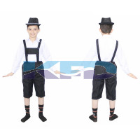 German Boy/Lederhosen Boy Costume/Oktoberfest Costumes/Alpine Boy Costume/German Bavarian Costume For Boy/Hansel German Style/Theme Party/Competition/Stage Shows/Birthday Party Dress