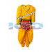 Krishna Belt Without Accessories Bal Krishna Costume For Kids Krishnaleela/Janmashtami/Kanha/Mythological Character For Kids School Annual function/Theme Party/Competition/Stage Shows Dress