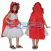 Red Riding Hood Fancy Dress for kids,Fairy Tales,Story book Costume for Annual function/Theme Party/Competition/Stage Shows/Birthday Party Dress