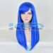 Ladies Hair Wig Blue Color 